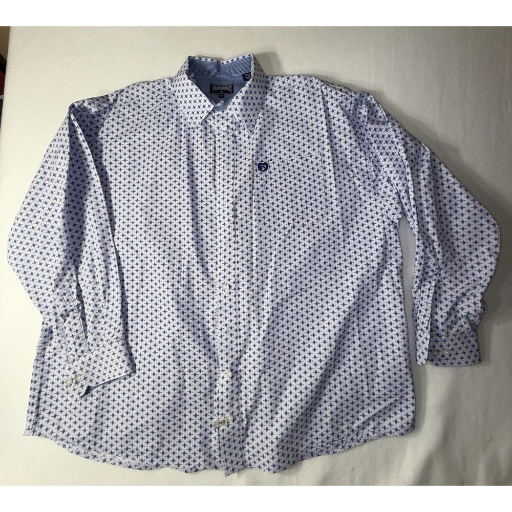 Panhandle‎ Western Shirt Men's XXL Button Down Long Sleeve
